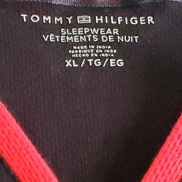 Womens Tommy Hilfiger Sleepwear PJ/Pajama Top Sleep Shirt - Picture 3 of 3